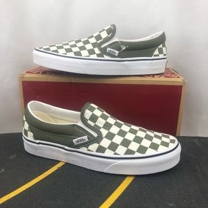 Vans Classic Slip-On - Grape Leaf/ True White